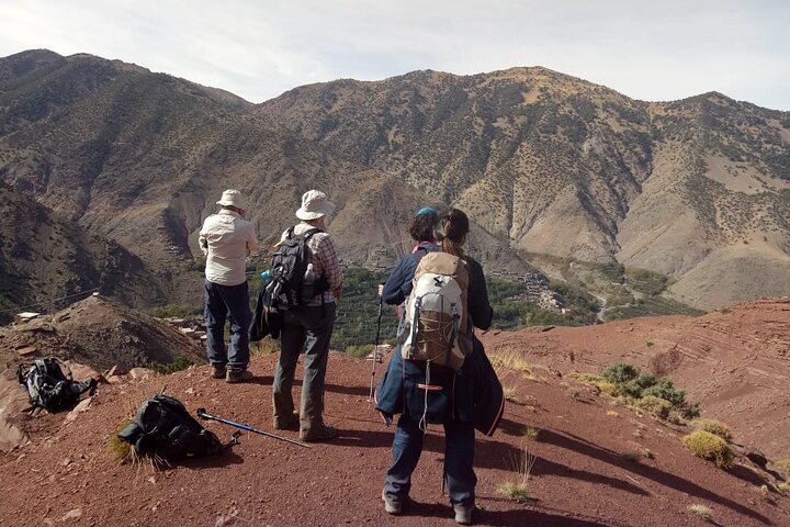 two days valley trek in the Atlas mountains