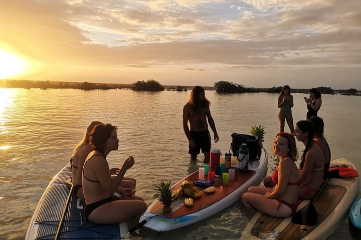 Sunrise by Paddle or Kayak with Floating Picnic