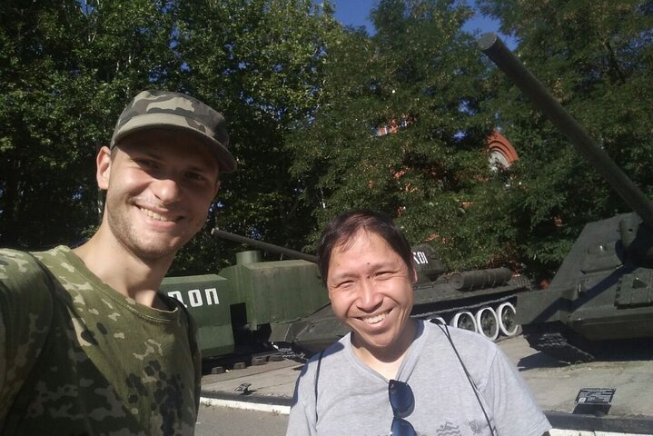 WW2 Odesa weapons park tour