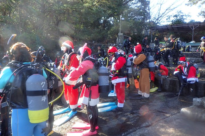 Let's enjoy Scuba diving in Izu Peninsula for certificate Diver