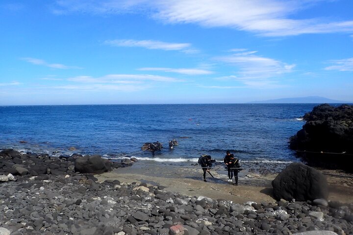 Let's enjoy Scuba diving in Izu Peninsula for certificate Diver
