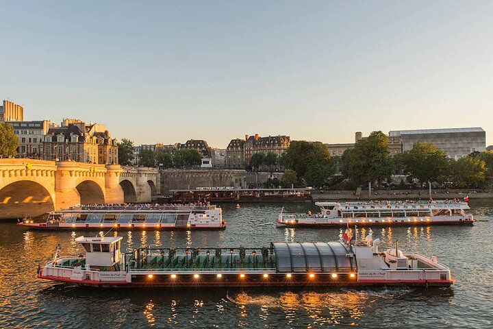 Paris Seine River Sunset & Evening Champagne Cruises
