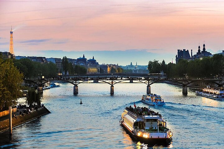 Paris Seine River Sunset & Evening Champagne Cruises