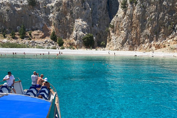 Fast Boat To Symi with a swimming stop at St George's Bay! (Only 1hr journey)