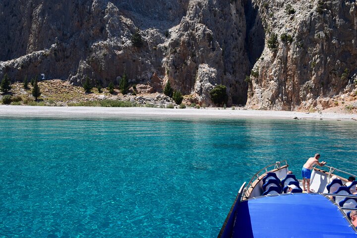 Fast Boat To Symi with a swimming stop at St George's Bay! (Only 1hr journey)
