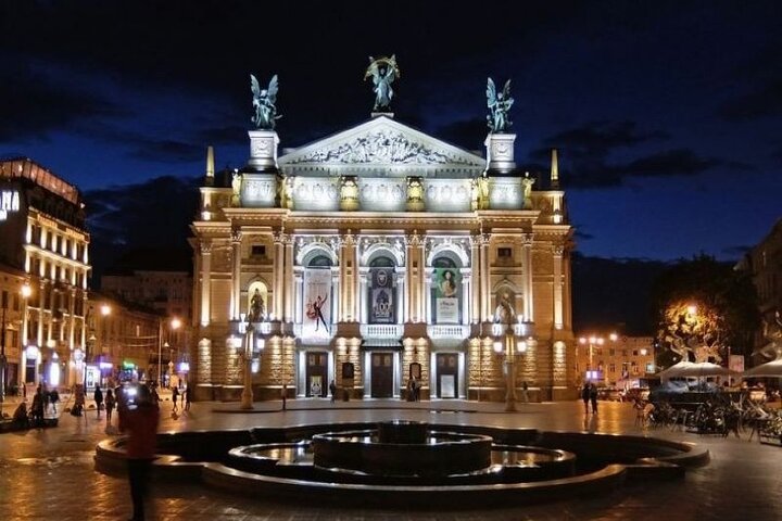 Lviv by Night Walking Tour