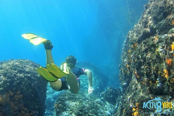 Kayak & Snorkel Tour in Cerro Gordo Natural Park, La Herradura