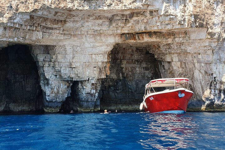 Blue Cave & Vis Island speedboat tour from Hvar