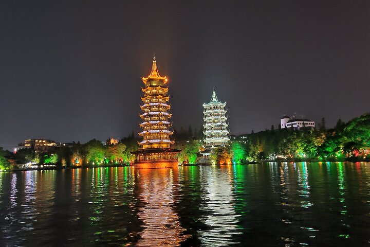 1-Day Guilin City Tour and Ends of Yangshuo from Longji Rice Terraces