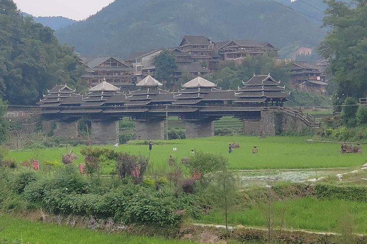 1-Day Sanjiang Chengyang Tour and Ends of Guilin/Yangshuo from Longji Terraces