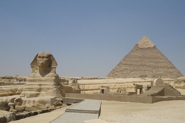 Half Day Tour Giza Pyramids& Great Sphinx with Private Tour Guide