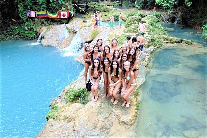 Blue Hole, Secret Falls, and Dunn's River Falls Combo Day-Trip