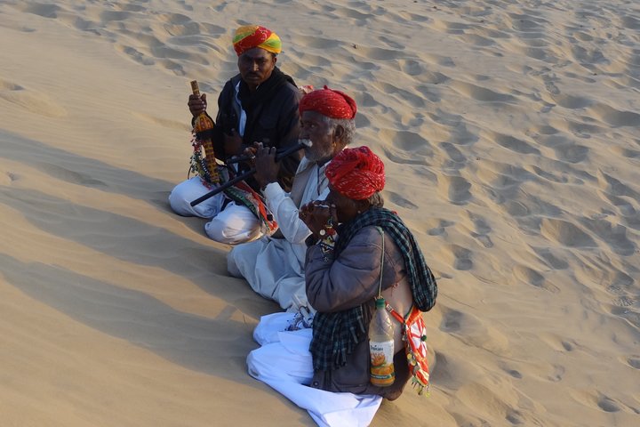 A Camel Safari with High Tea and Local Music