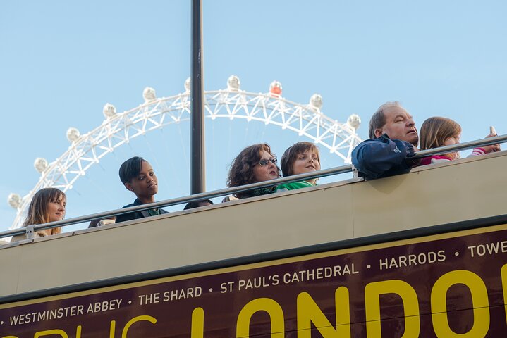 London Big Bus Hop-On Hop-Off Tour with Optional River Cruise