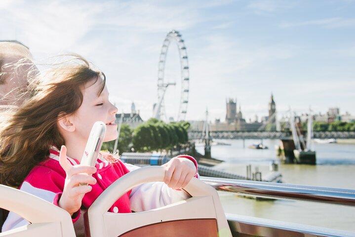 London Big Bus Hop-On Hop-Off Tour with Optional River Cruise