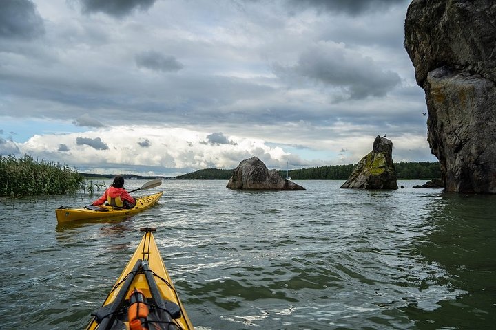 Guided Evening Sea Kayaking in Turku Archipelago