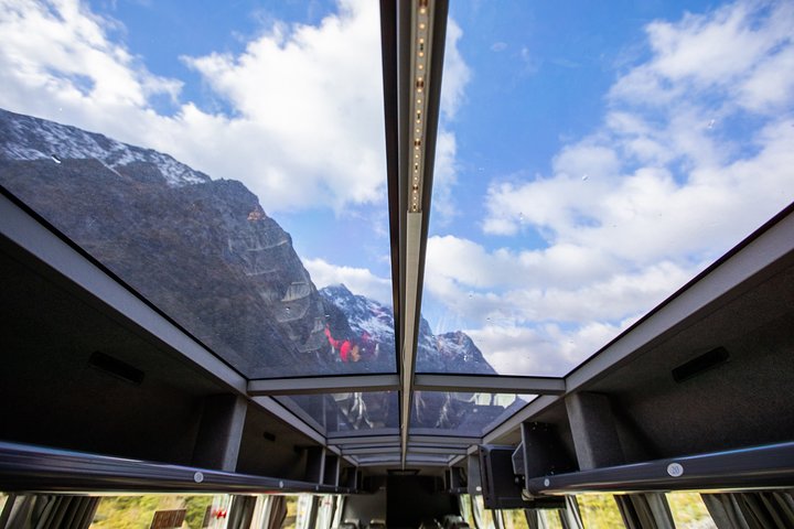 From Te Anau: Milford Sound Cruise & Glass-Roof Coach Tour