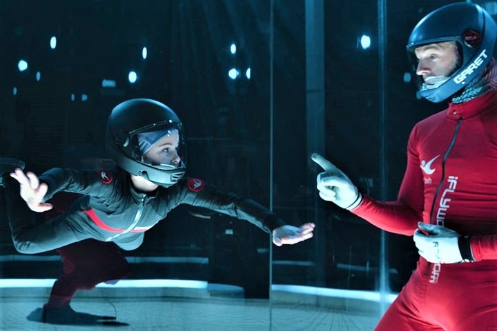 Baltimore Indoor Skydiving Experience with 2 Flights & Personalized Certificate