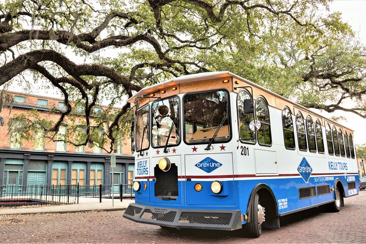 Savannah Land & Sea Combo: City Sightseeing Trolley Tour with Riverboat Cruise