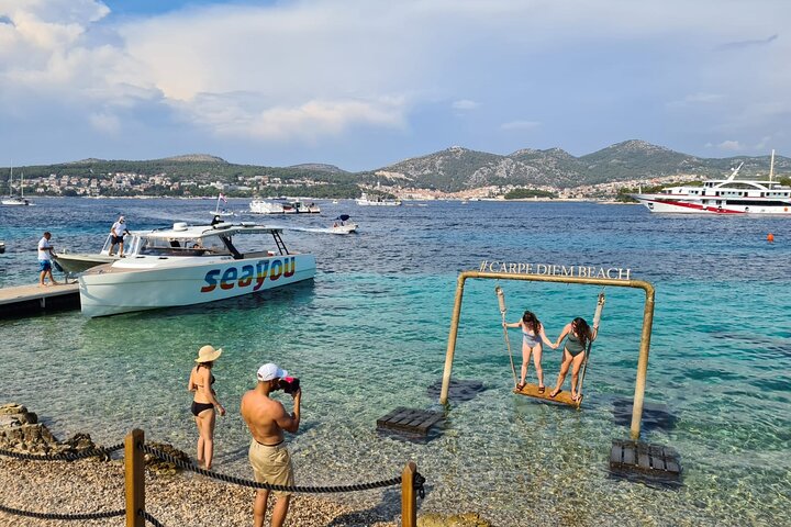 Magical Blue Cave and Hvar Tour from Split and Brac