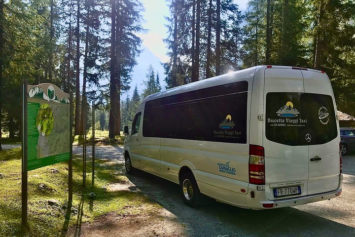 Airports and stations DA taxi to Madonna di Campiglio and Pinzolo