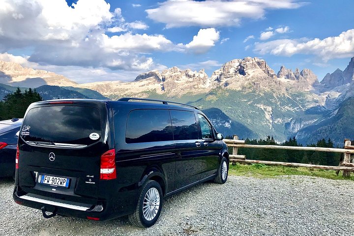 Airports and stations DA taxi to Madonna di Campiglio and Pinzolo