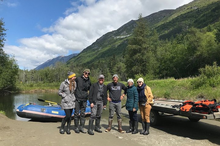 Rafting to Chilkat Bald Eagle Preserve from Haines
