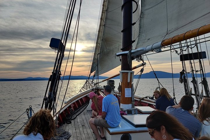 Windjammer Classic Sunset Sail from Camden, Maine