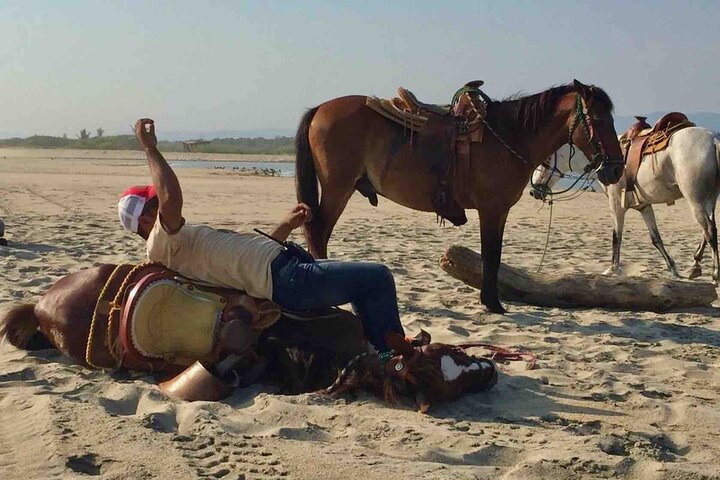 Beach Horseback Riding Adventure in Copalita, Huatulco