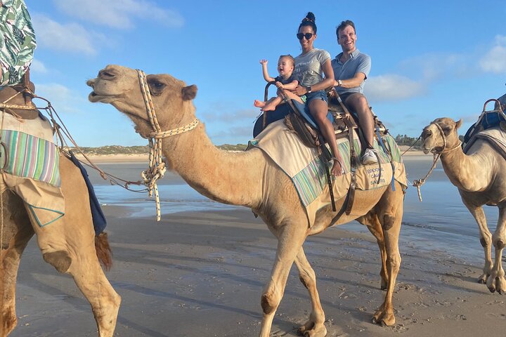 Broome Pre-sunset Camel Tour 30 minutes