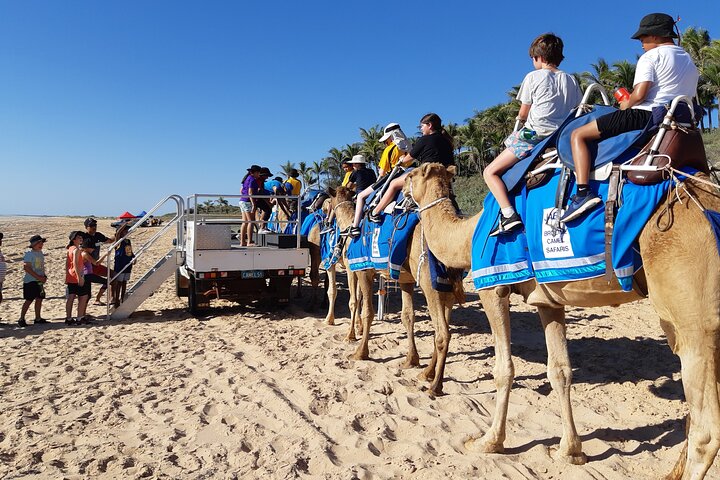 Broome Pre-sunset Camel Tour 30 minutes