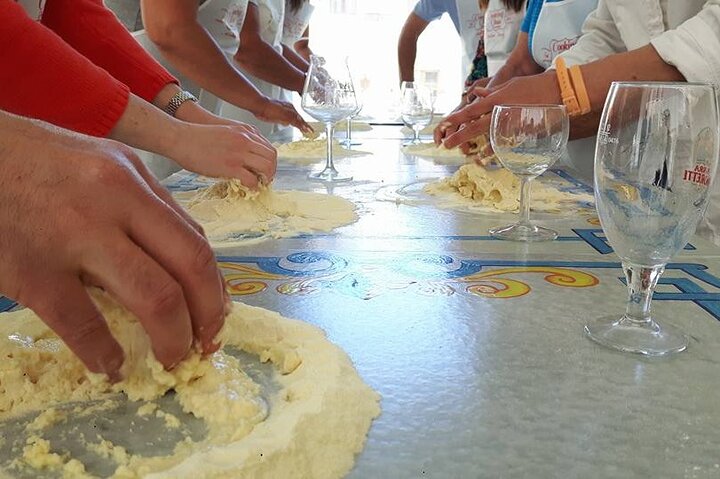 Sea View Sicilian Cooking Class & Taormina Market with Chef Mimmo