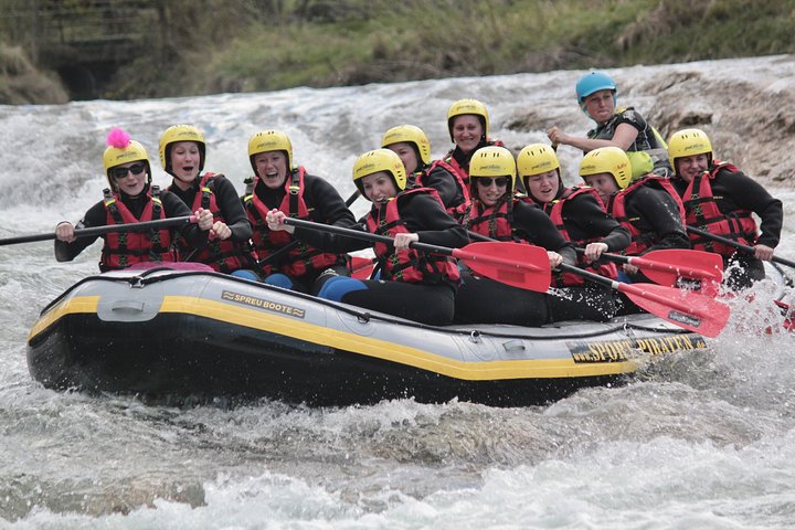 Rafting on the Isar