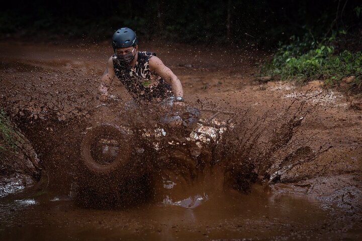 Cancun Best ATV Tour, Ziplines and Cenote Swim with Lunch