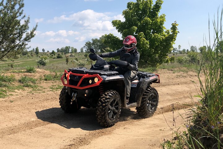 Quad ride adventure Prague