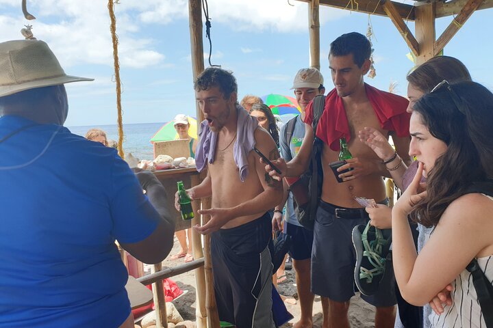 Champagne Reef, Bubble Beach and Scotts Head Snorkeling tour by boat in Dominica