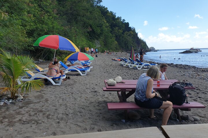 Champagne Reef, Bubble Beach and Scotts Head Snorkeling tour by boat in Dominica