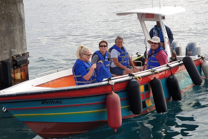 Champagne Reef, Bubble Beach and Scotts Head Snorkeling tour by boat in Dominica