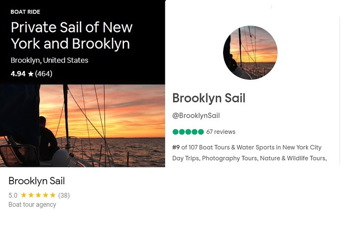2.5-hour Guided Sailboat Tour