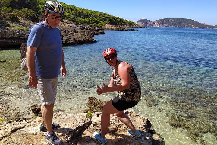 Alghero - Small Beaches Tour by E-bike more aperitif