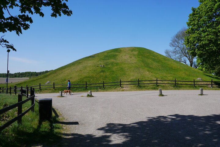 Private 1h tour of famous Old Uppsala mounds and mediveal church