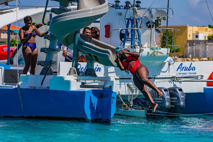 Dolphin Catamaran Snorkel and Sail with Open Bar