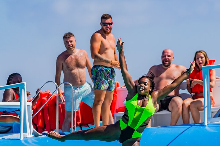 Dolphin Catamaran Snorkel and Sail with Open Bar
