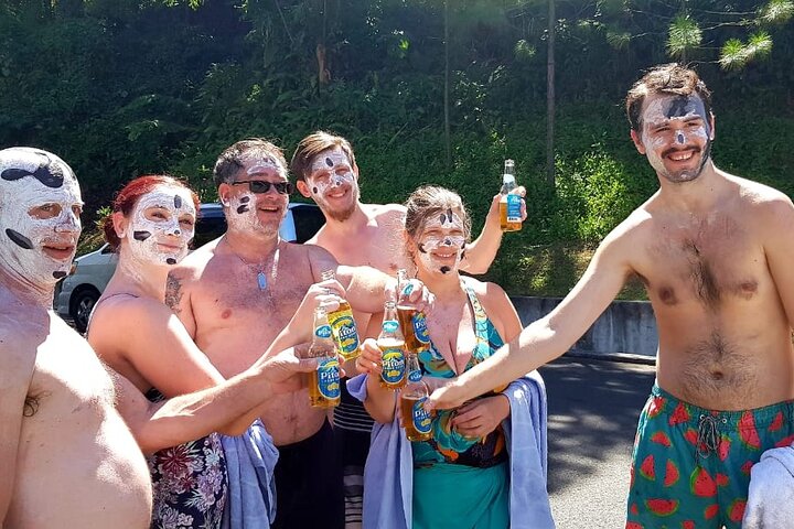 Private St Lucia Shore Tour: Mud Bath Volcano, Pitons & Falls