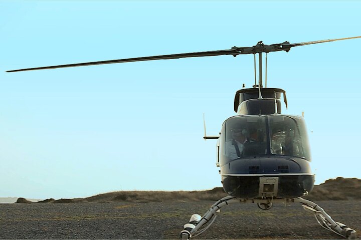 Private Helicopter Transfer from Ios to Santorini