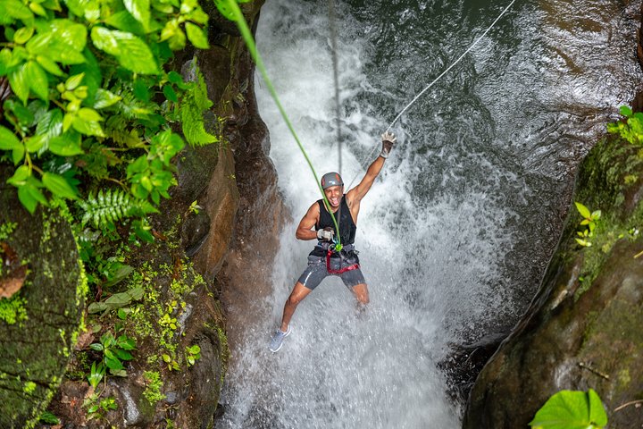 Arenal Volcano Canyoning and Waterfall Rappelling from La Fortuna