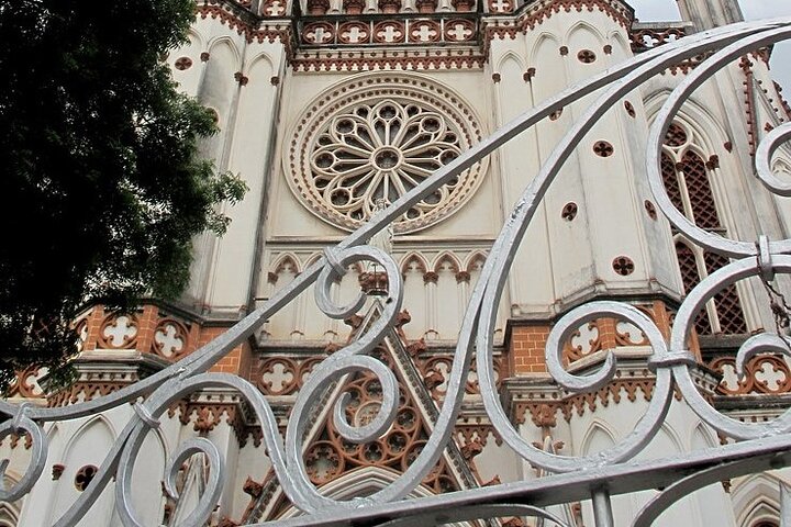 Basilica Of Our Lady Of Lourdes, Poondi From Trichy
