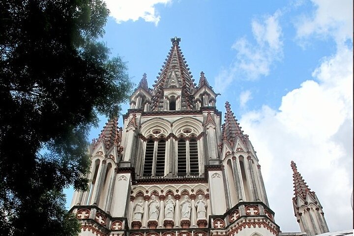 Basilica Of Our Lady Of Lourdes, Poondi From Trichy