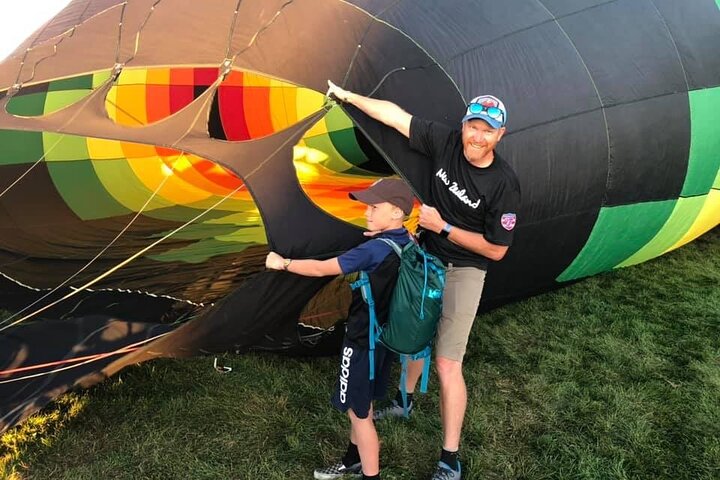 Albuquerque Hot Air Balloon Rides at Sunrise