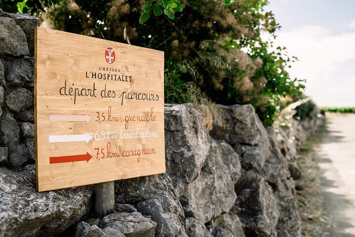 Guided Visit of Château l'Hospitalet with tasting of 4 wines